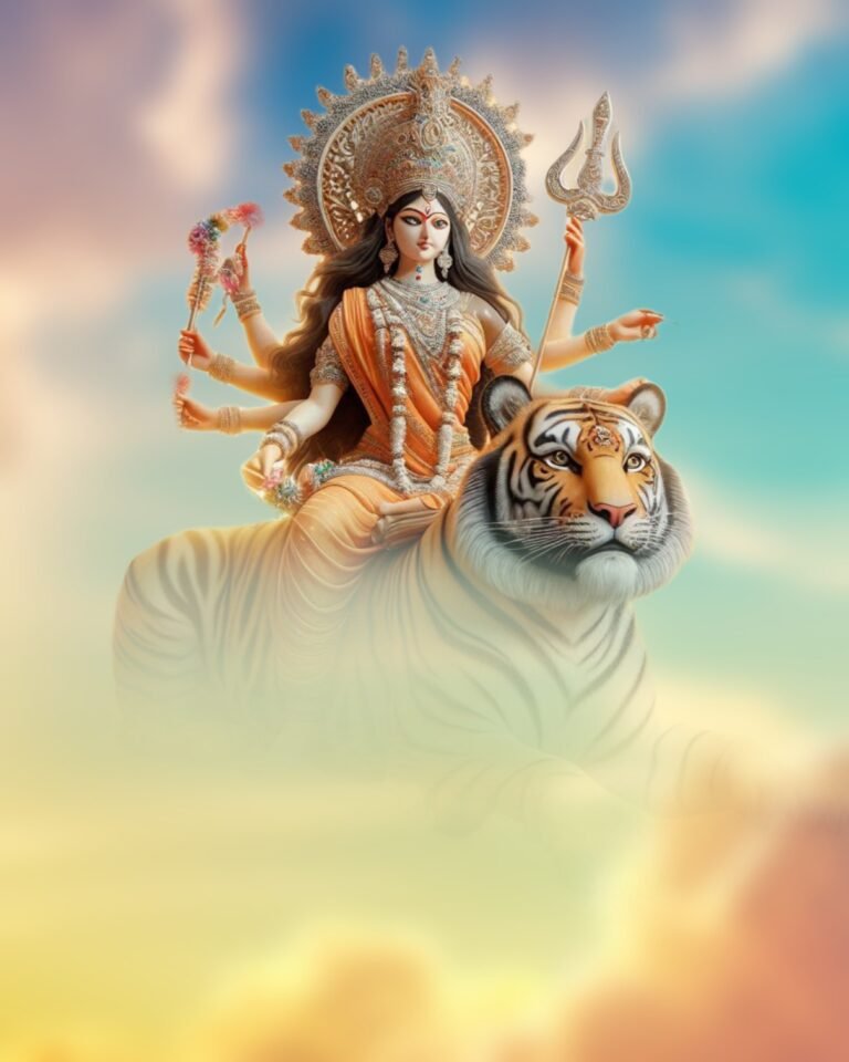 Durga Mata Hd Images Banner Background Download