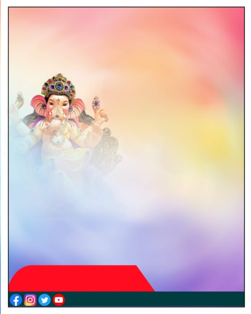 Ganesha Banner poster background HD