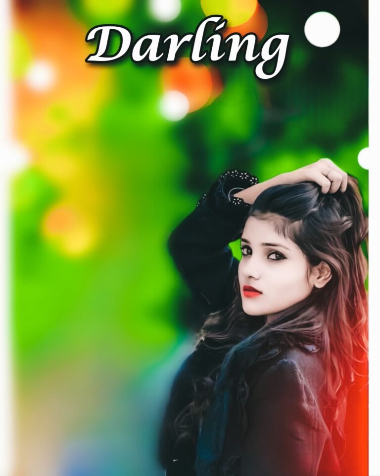 Darling HD Photo Editing Background 4k