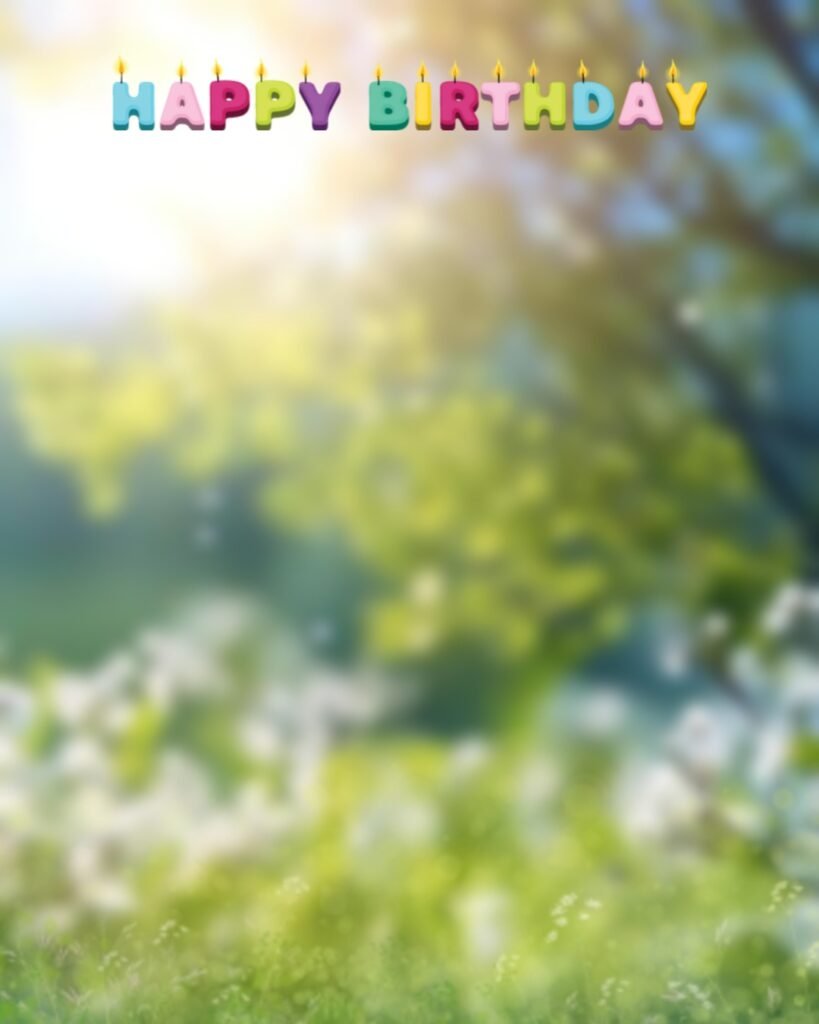 Happy Birthday 2025 Banner Background Wallpaper Images