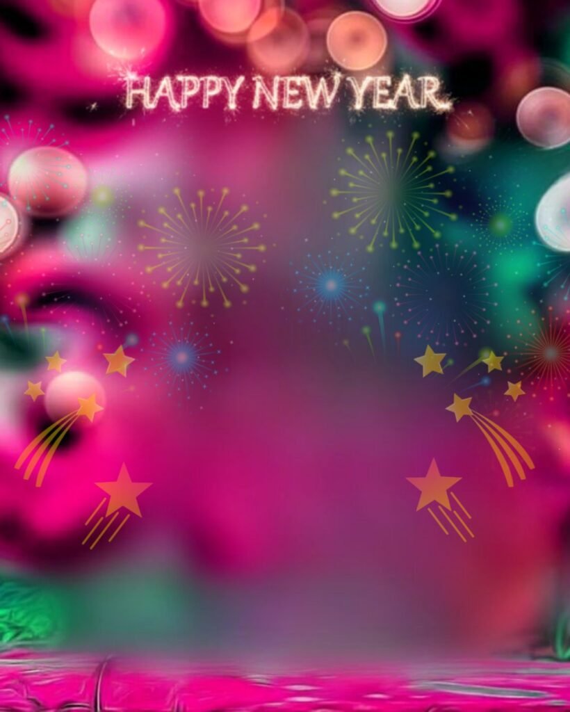 New Year 2025 Photo Editing Background Png